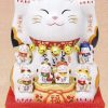 錦彩七福神招き猫（8号）