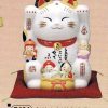彩絵七福神招き猫（6号）