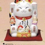 彩絵七福神招き猫（6号）