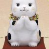 彩絵ふく福おねがい猫（特大）